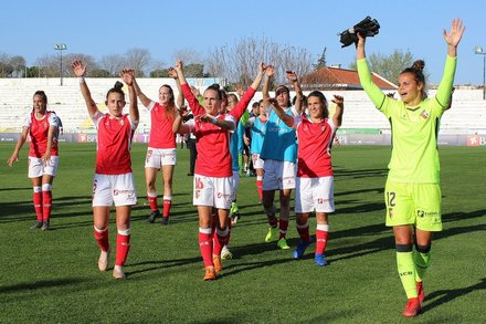 Benfica x Braga - Taça Portugal Futebol Feminino Allianz 2018/19 - Meias- Finais | 1ª Mão :: Photos :: playmakerstats.com