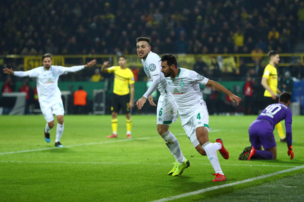Borussia Dortmund x Werder Bremen - DFB Pokal 2018/2019 - Oitavos-de-Final  :: Photos :: playmakerstats.com